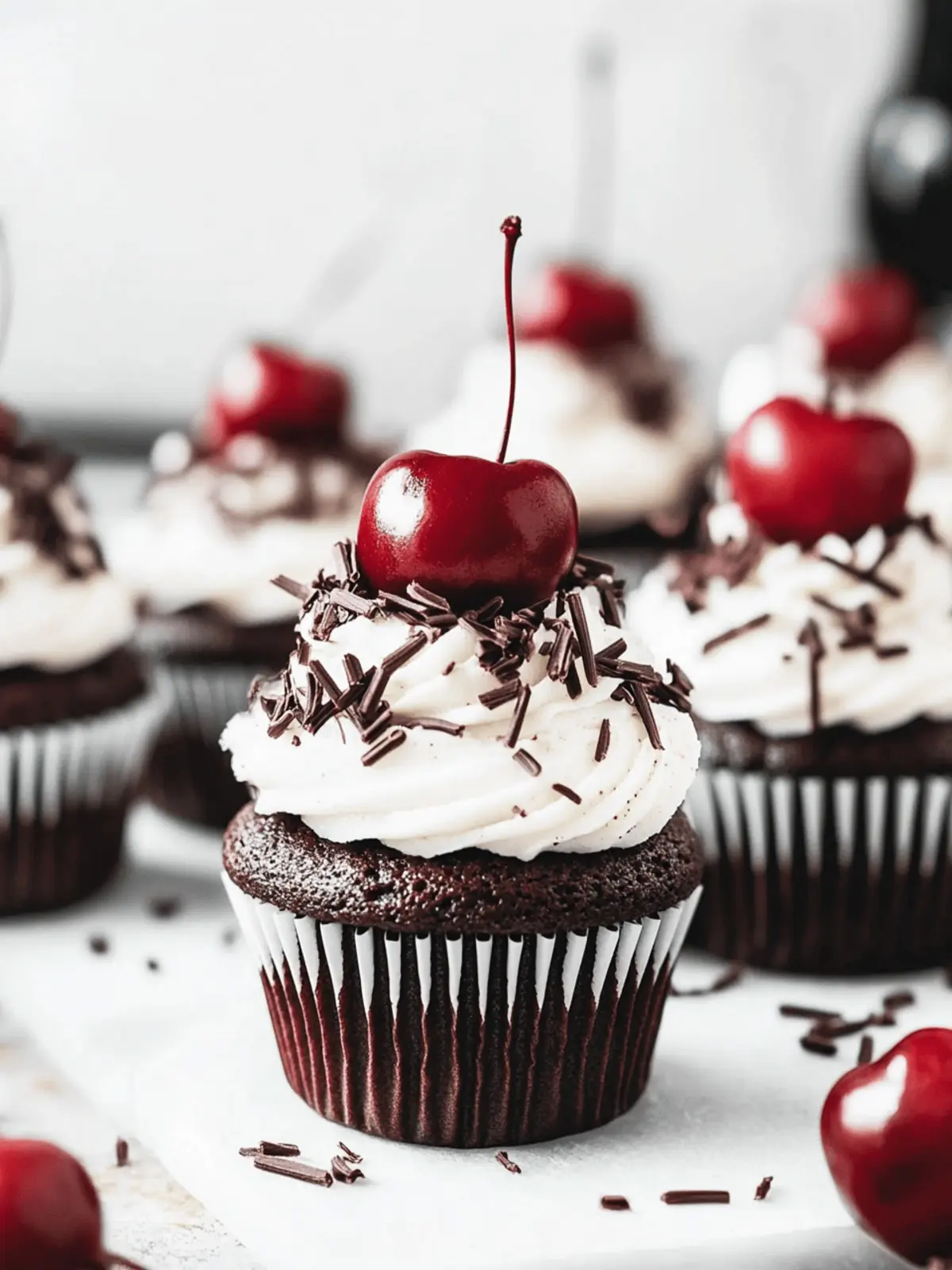 Black Forest Cupcakes