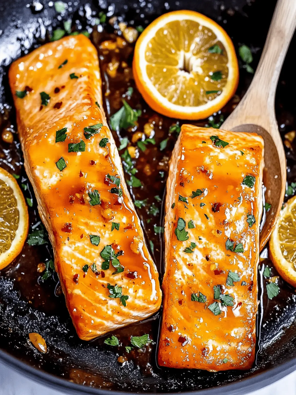 Orange Glazed Salmon