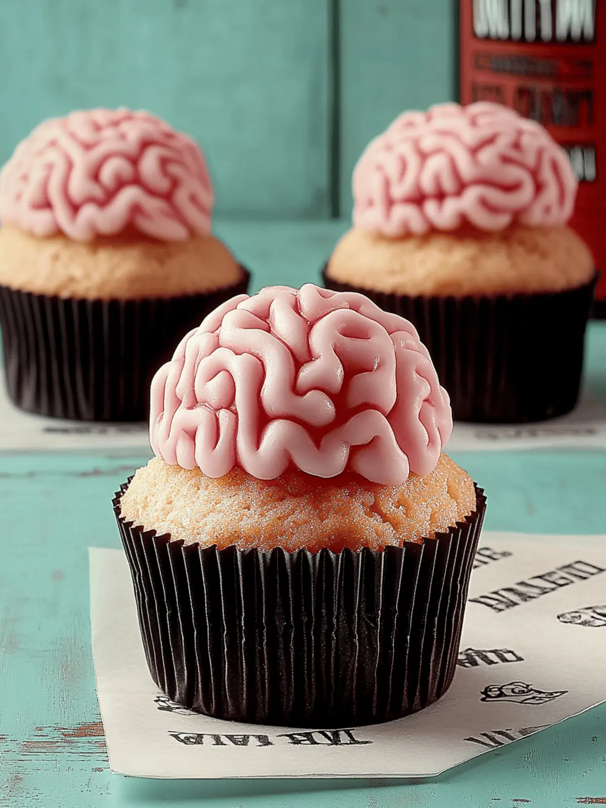Brain Cupcakes