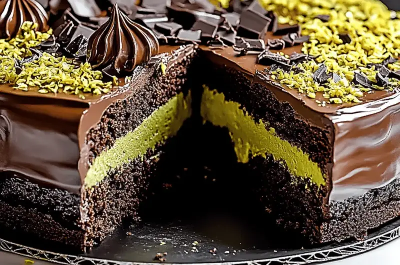 Dubai Chocolate Cake