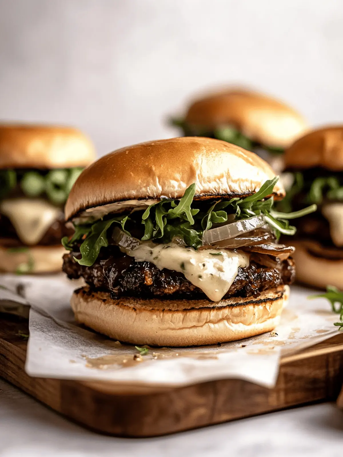 French Onion Soup Burger