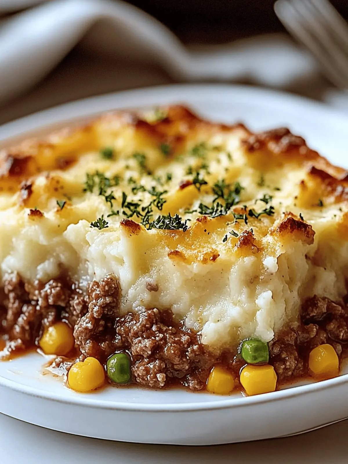 Shepherd’s Pie with Ground Beef
