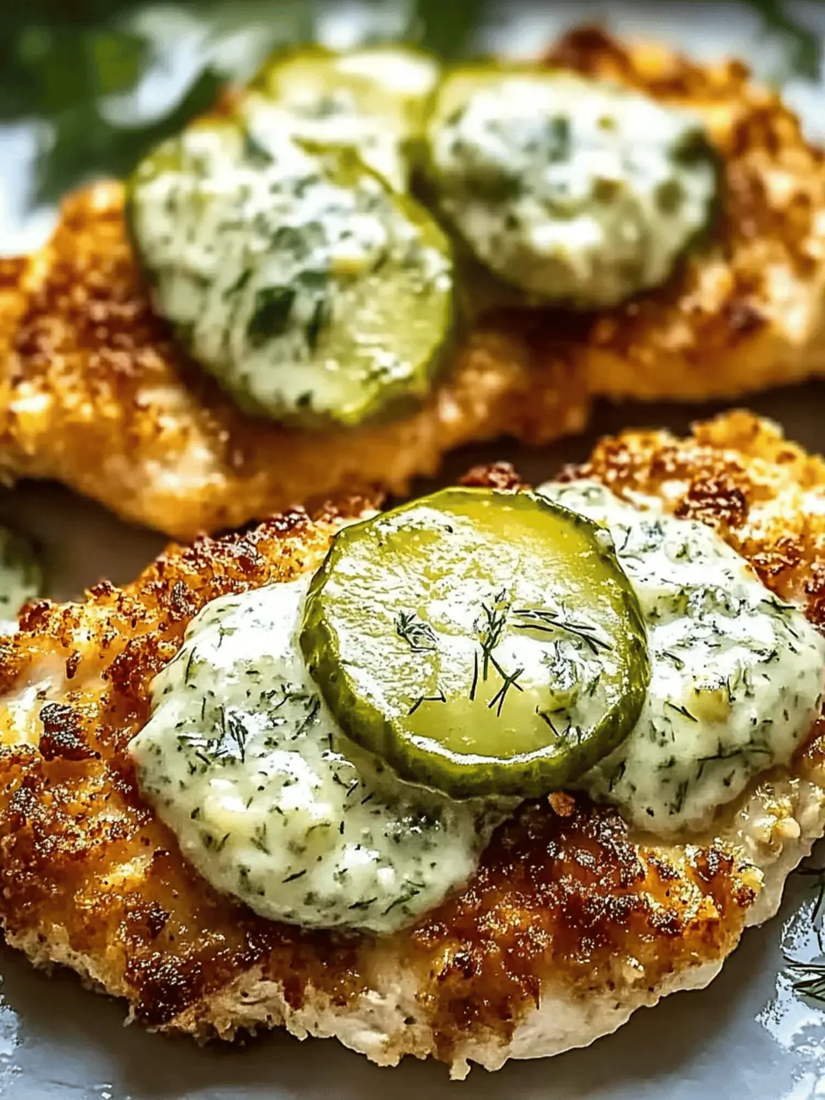 Dill Pickle Parmesan Chicken