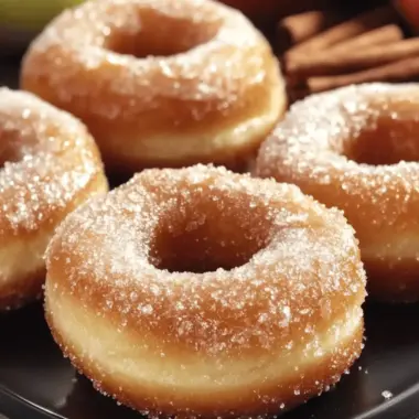 Caramel Apple Cider Donuts