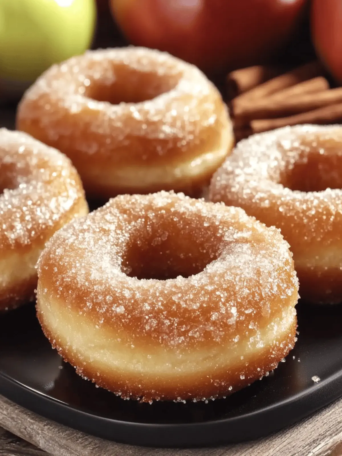 Caramel Apple Cider Donuts