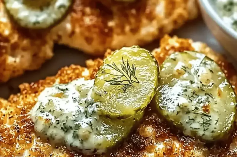 Dill Pickle Parmesan Chicken