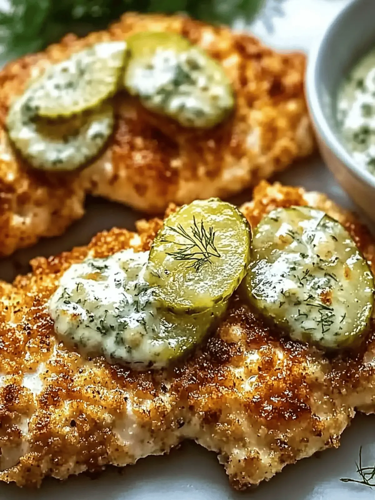 Dill Pickle Parmesan Chicken