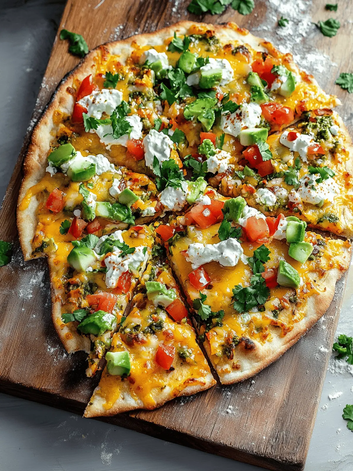 Mexican Flatbread Pizza
