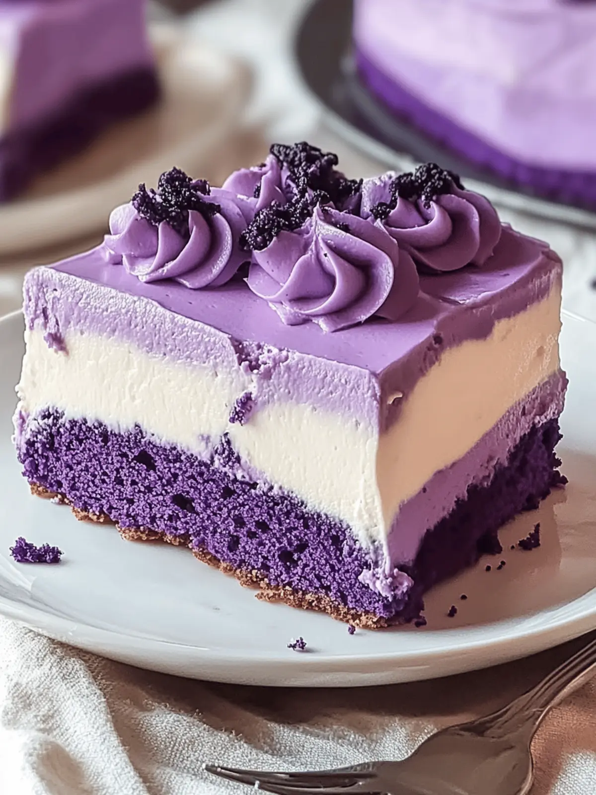Ube Tres Leches Cake