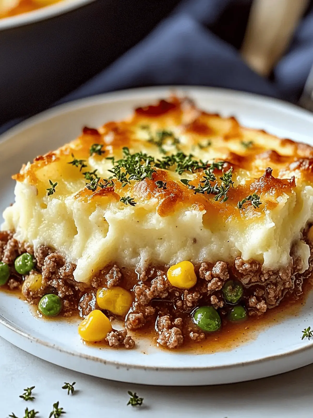Shepherd’s Pie with Ground Beef
