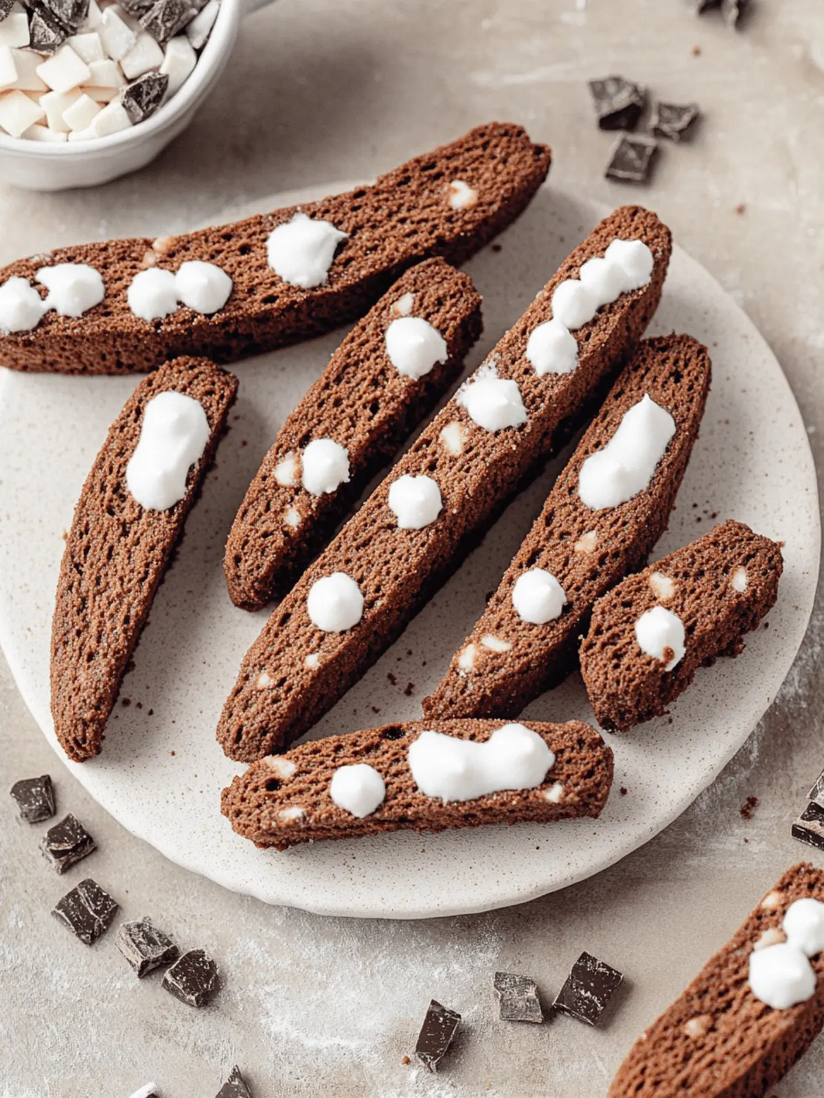 Hot Chocolate Biscotti