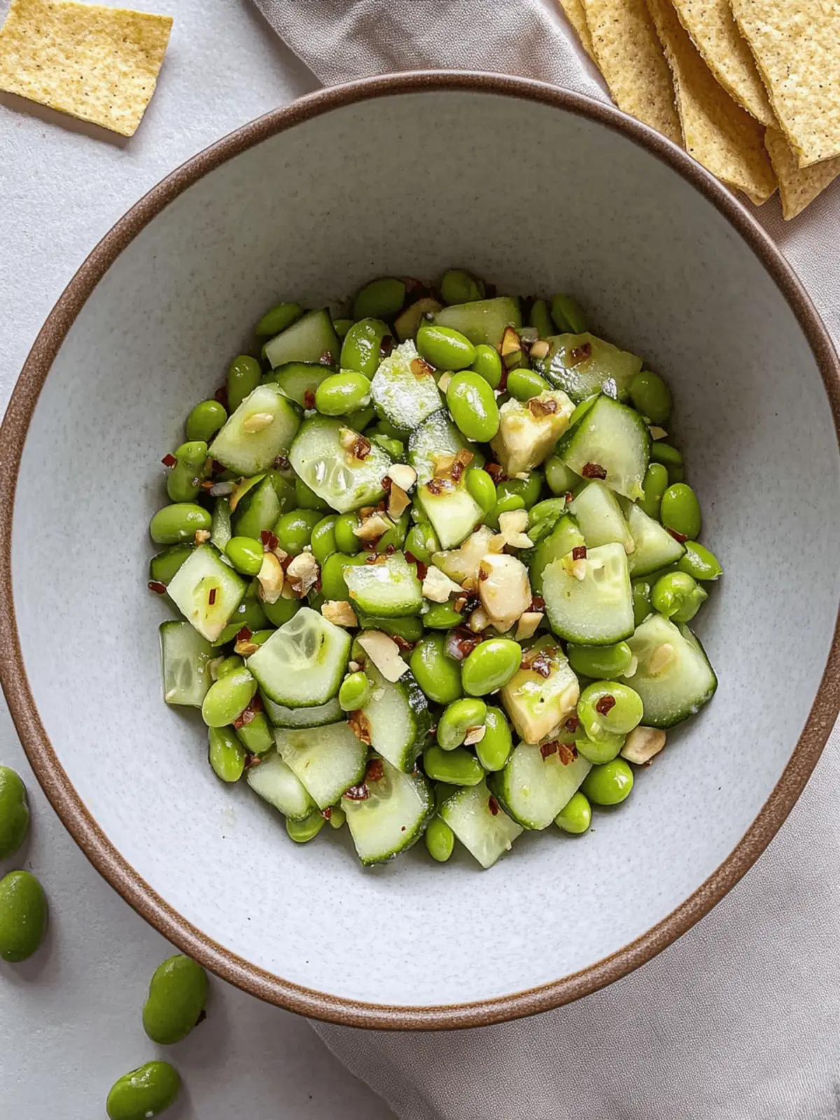 Cucumber Edamame Salad