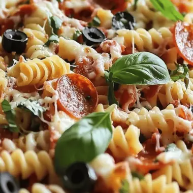 Pizza Pasta Salad