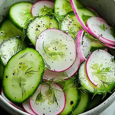 Refreshing Cucumber Salad
