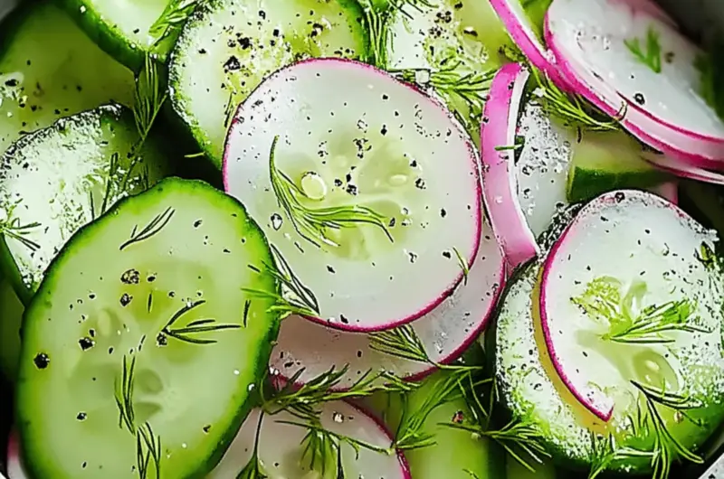 Refreshing Cucumber Salad