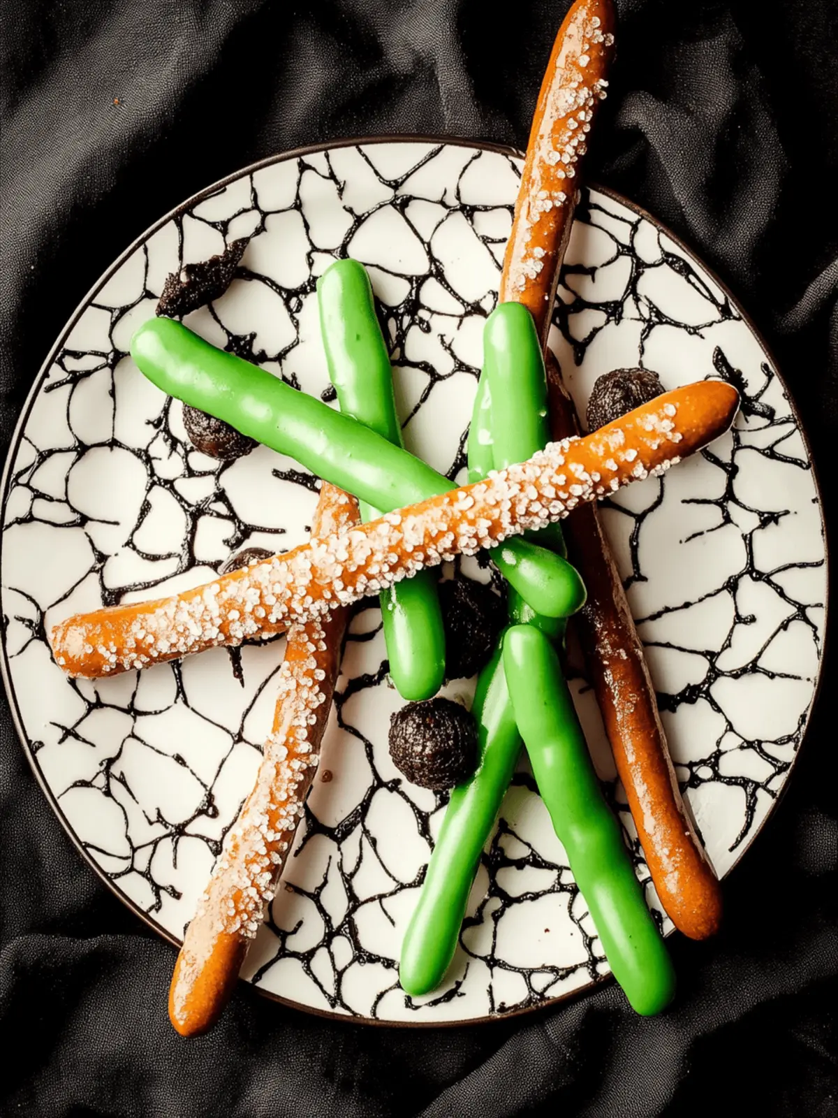 Witch Finger Pretzels