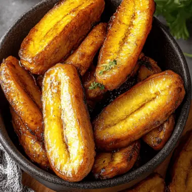Fried Sweet Plantains