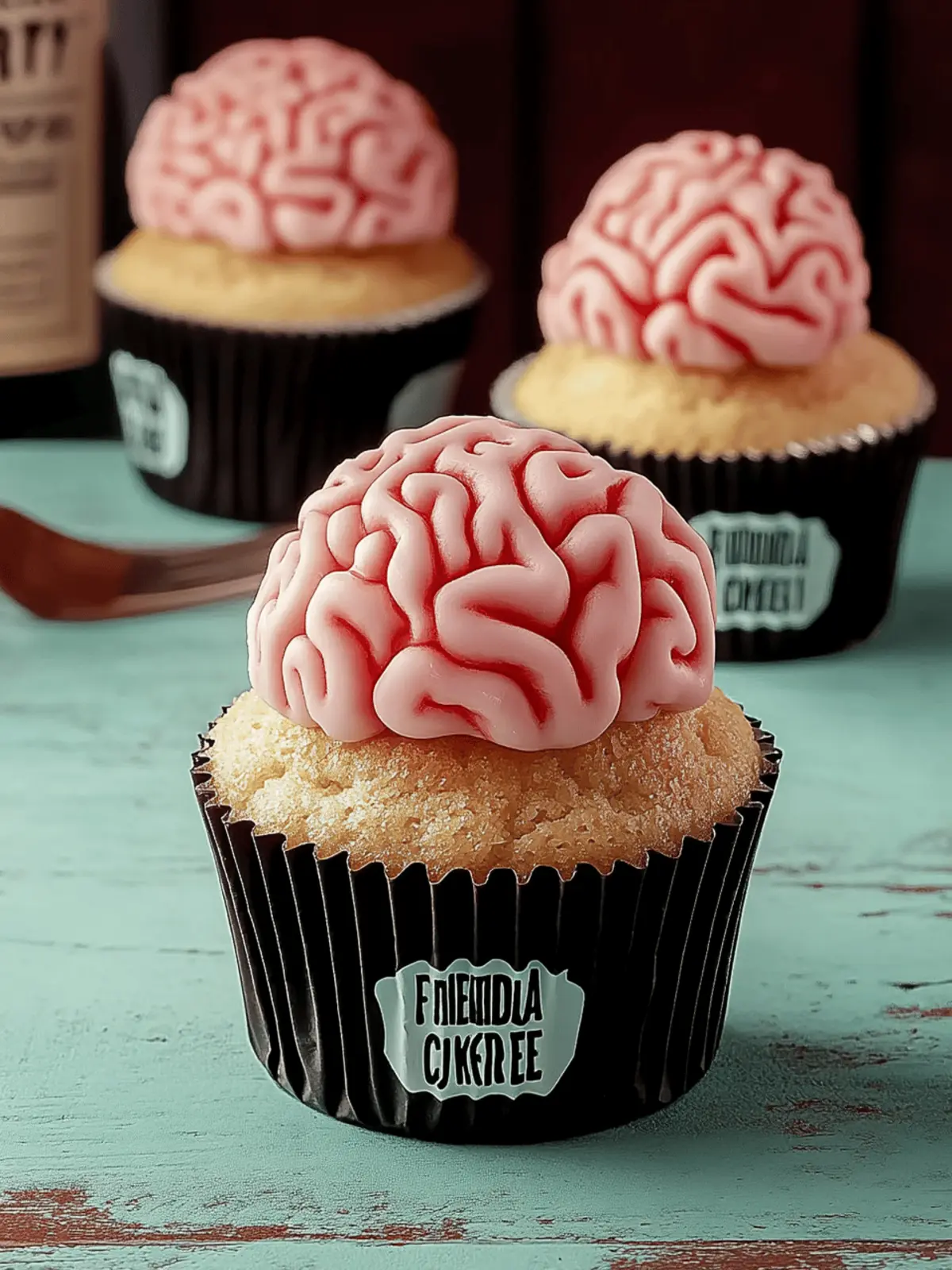 Brain Cupcakes