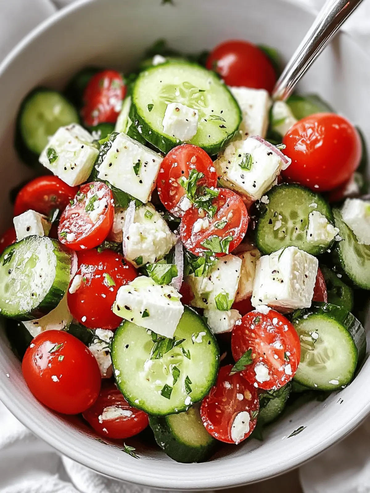 Greek Cucumber Salad