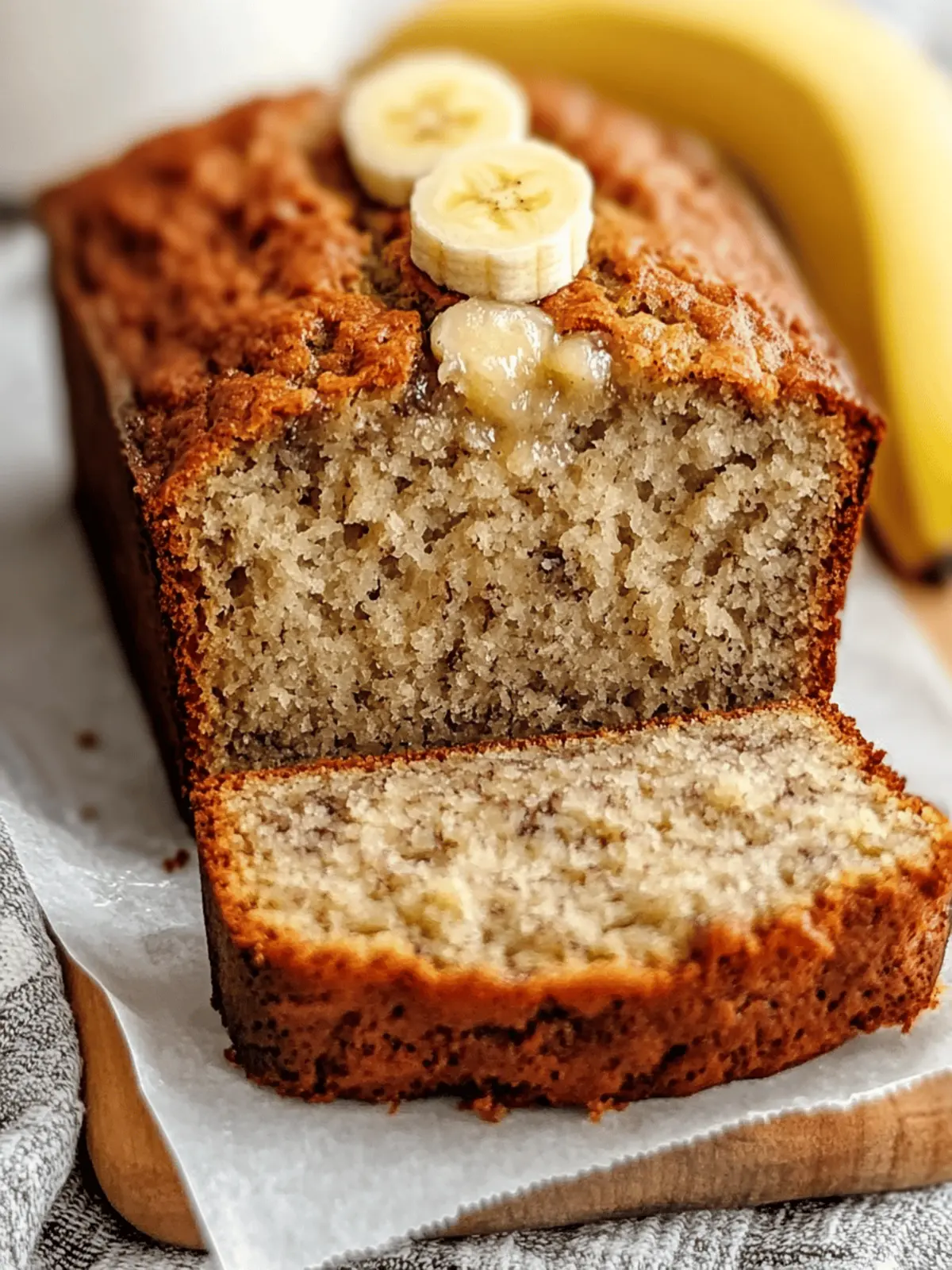 Moist Banana Bread