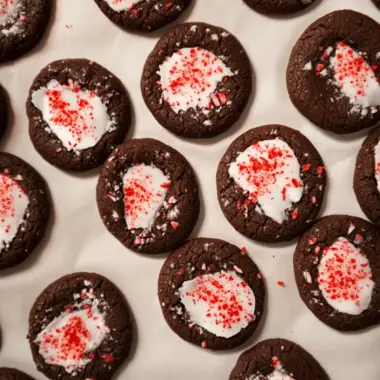 Chocolate Peppermint Cookies