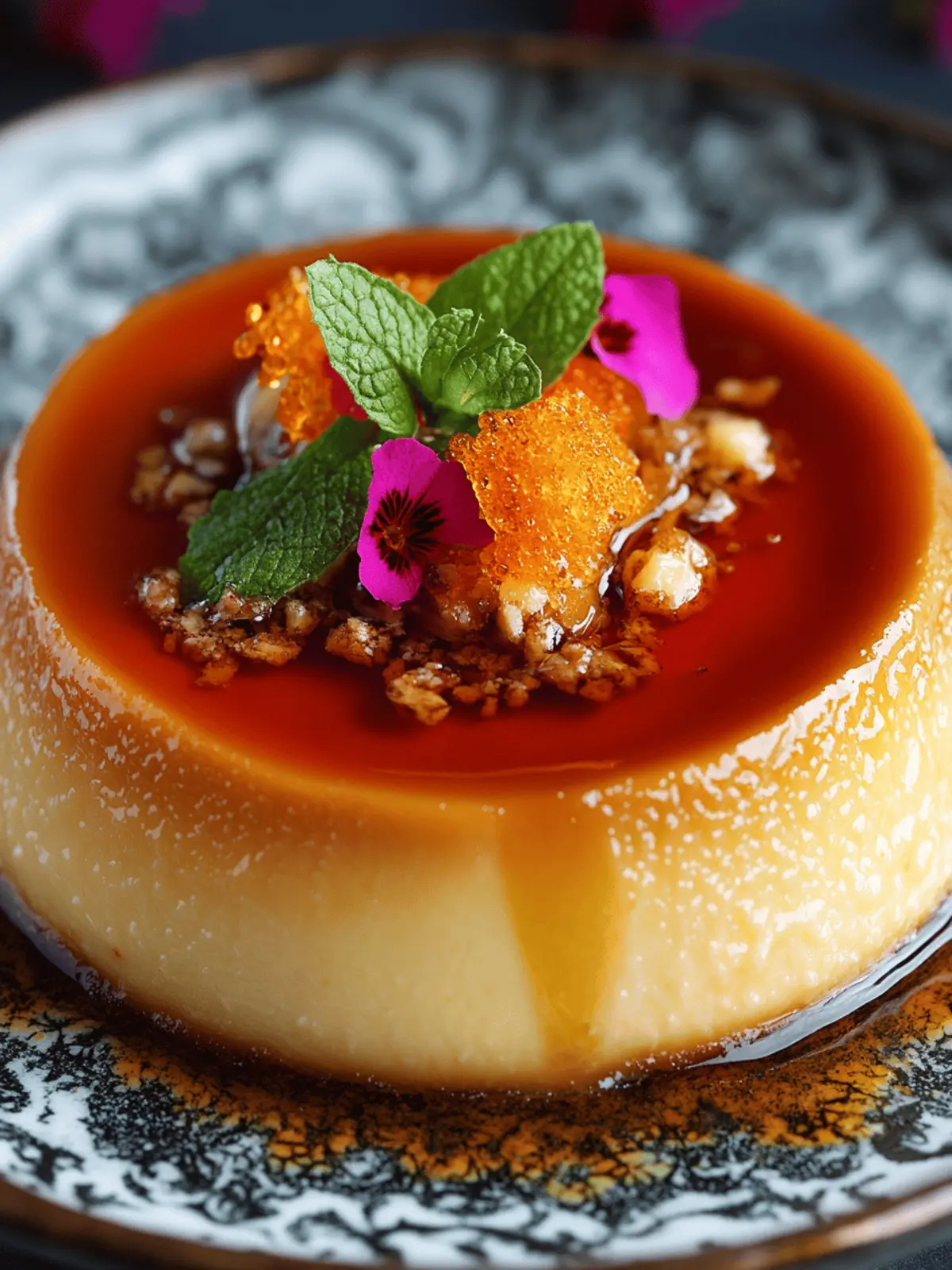 Mexican Independence Day Flan