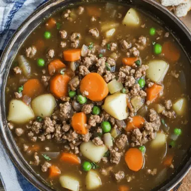 Ground Beef Stew