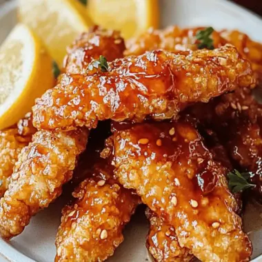 Hot Honey Chicken Tenders