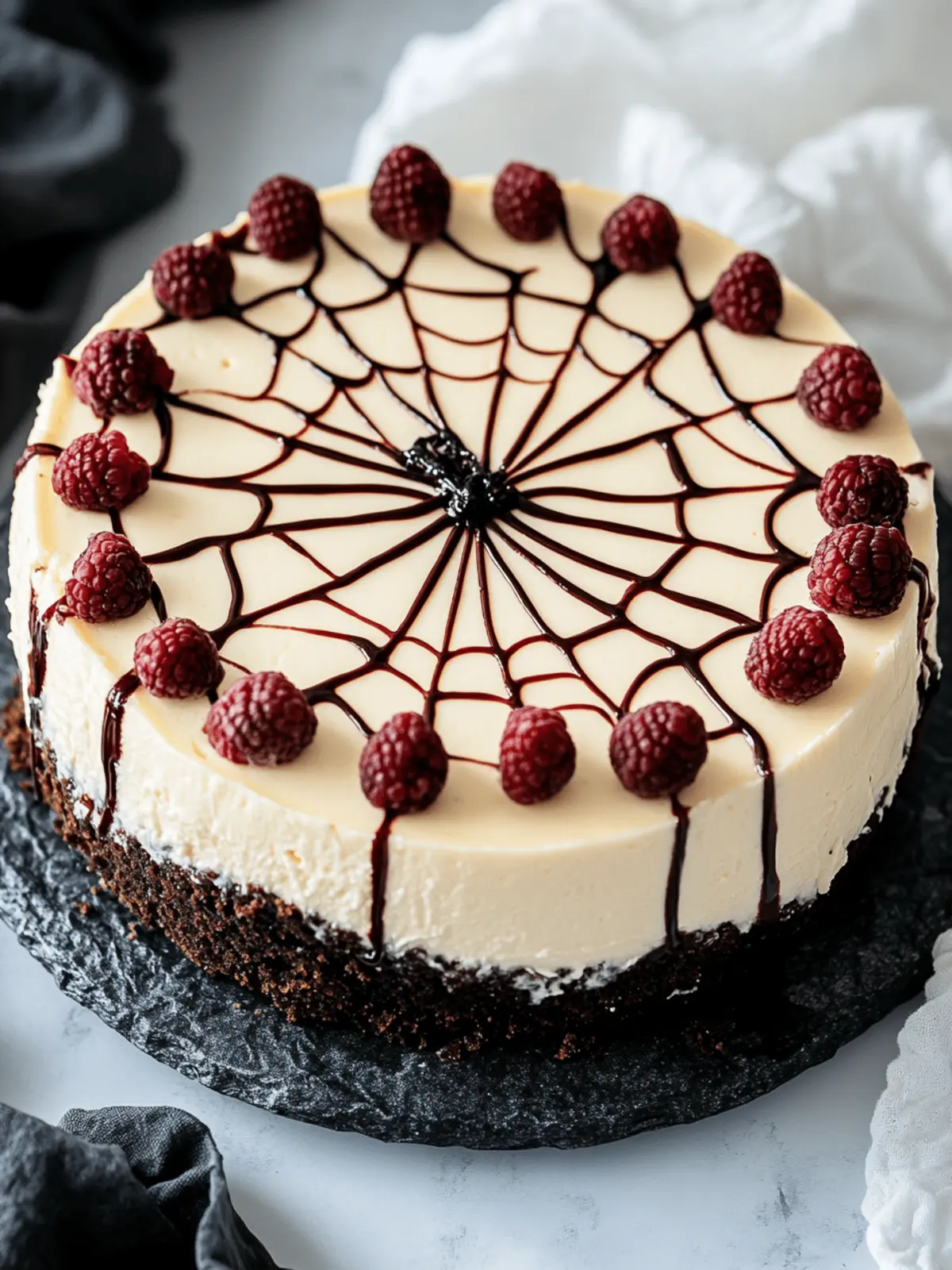 Spiderweb Cheesecake