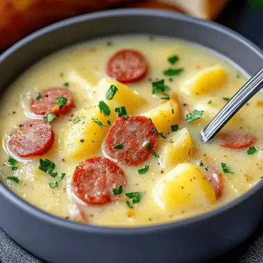 Kielbasa Potato Soup