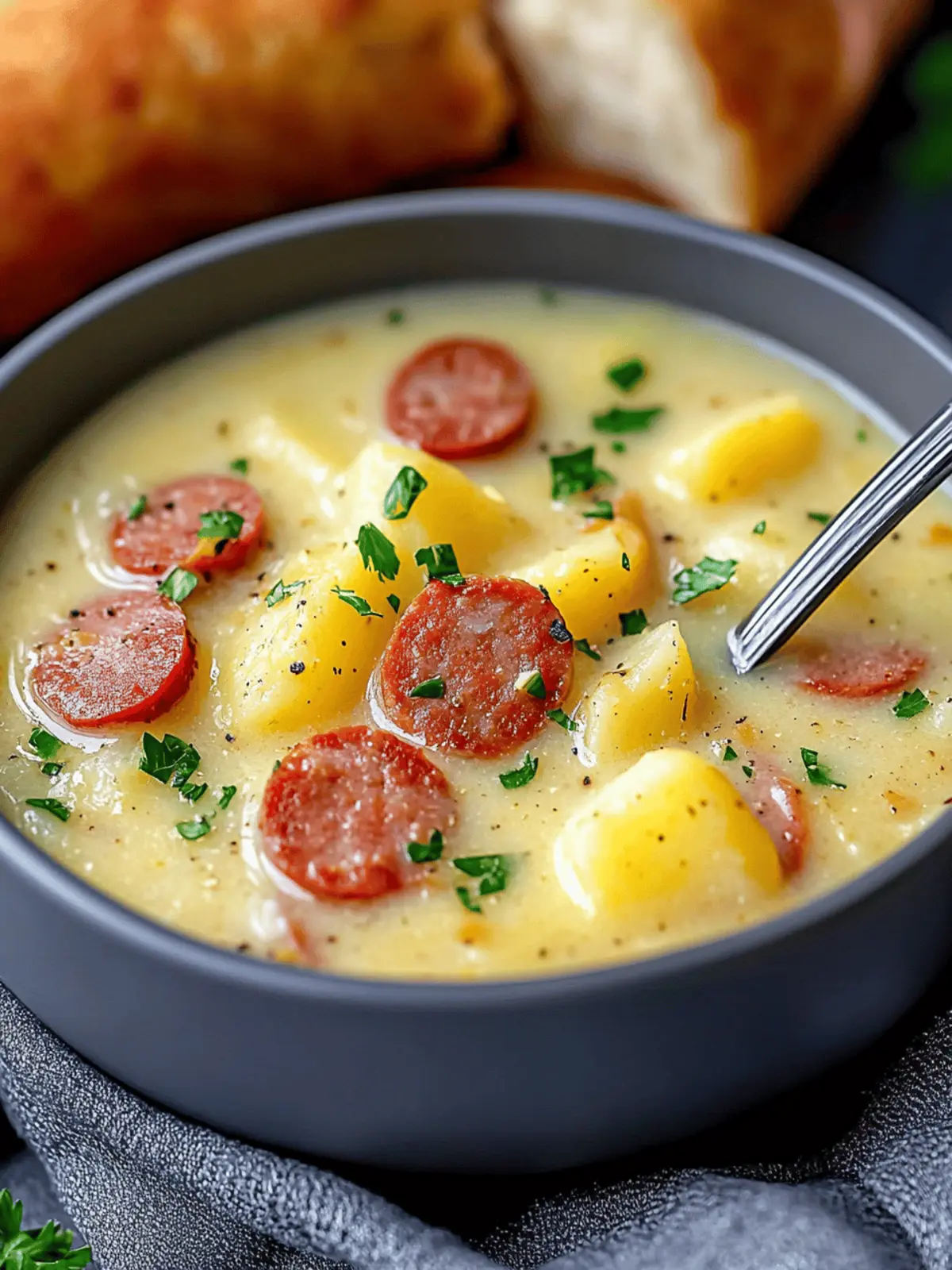Kielbasa Potato Soup