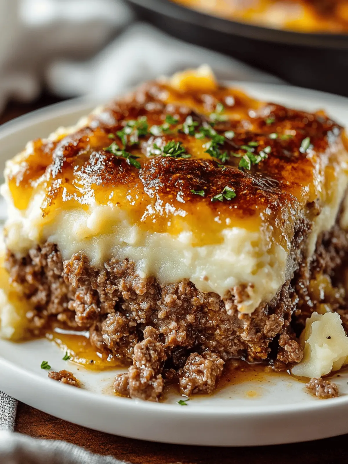 Meatloaf with Mashed Potatoes