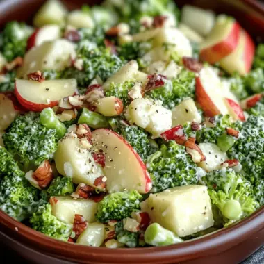 Honeycrisp Apple Broccoli Salad