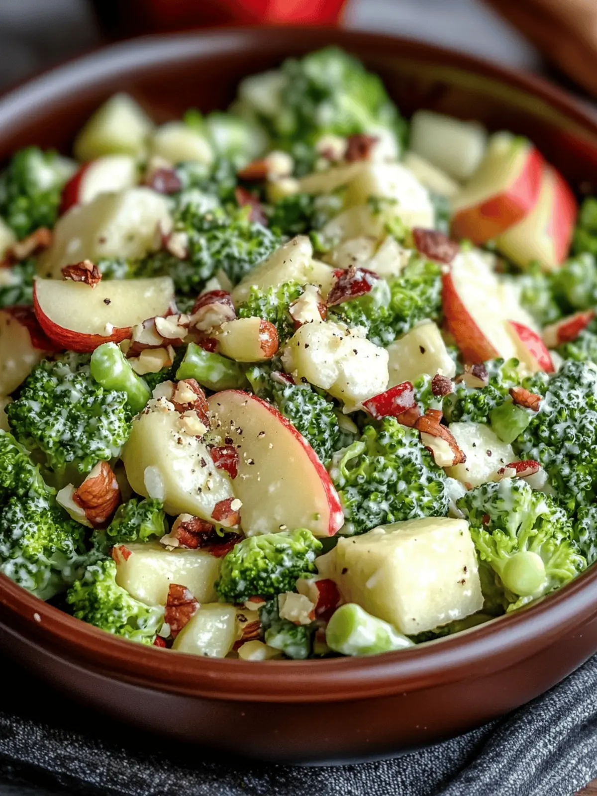 Honeycrisp Apple Broccoli Salad
