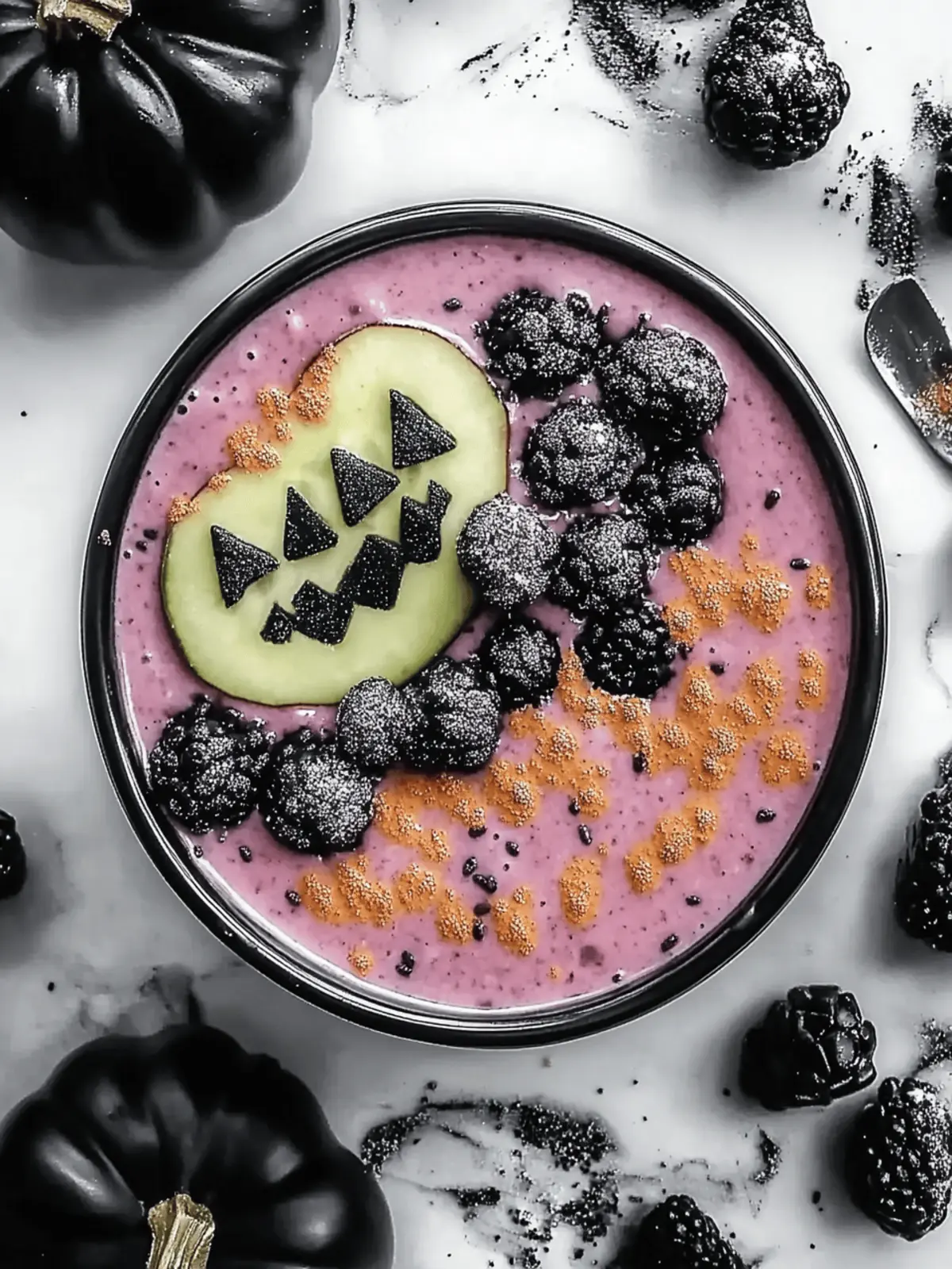 Halloween Smoothie Bowl