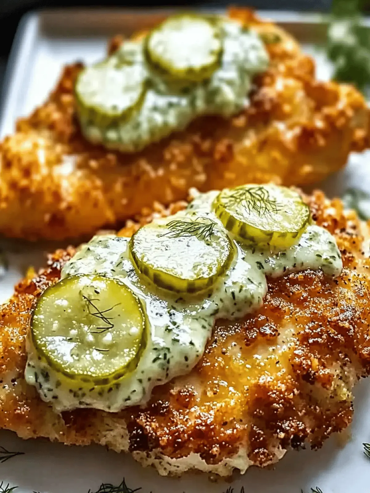 Dill Pickle Parmesan Chicken