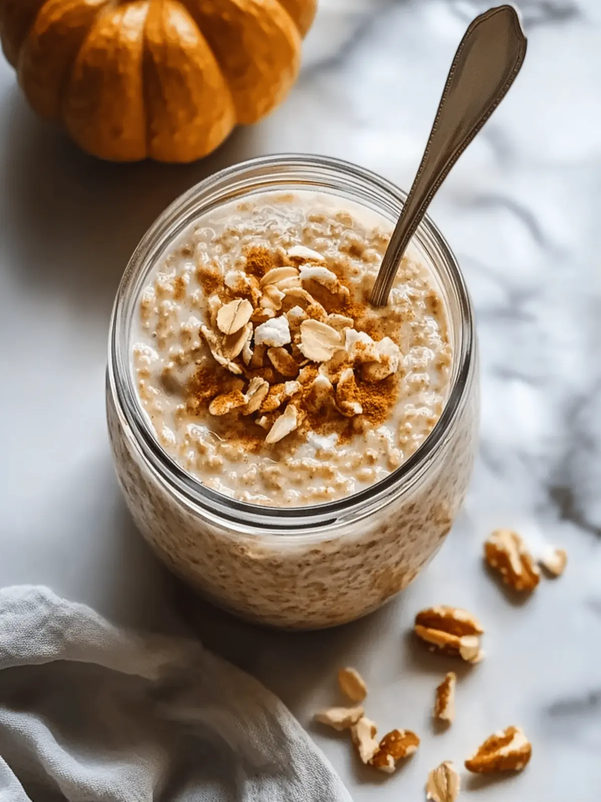 Pumpkin Spice Overnight Oats