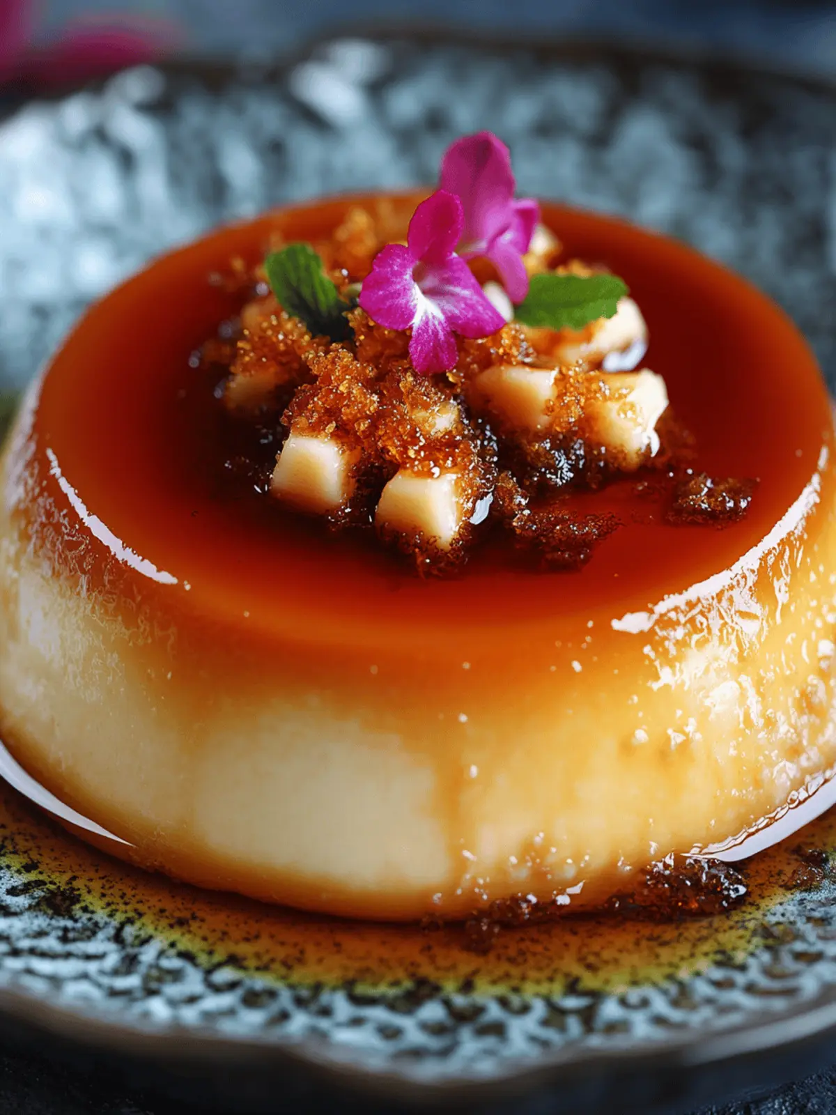 Mexican Independence Day Flan