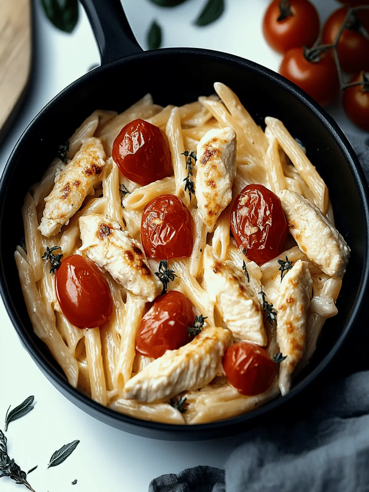 Chicken Mozzarella Pasta