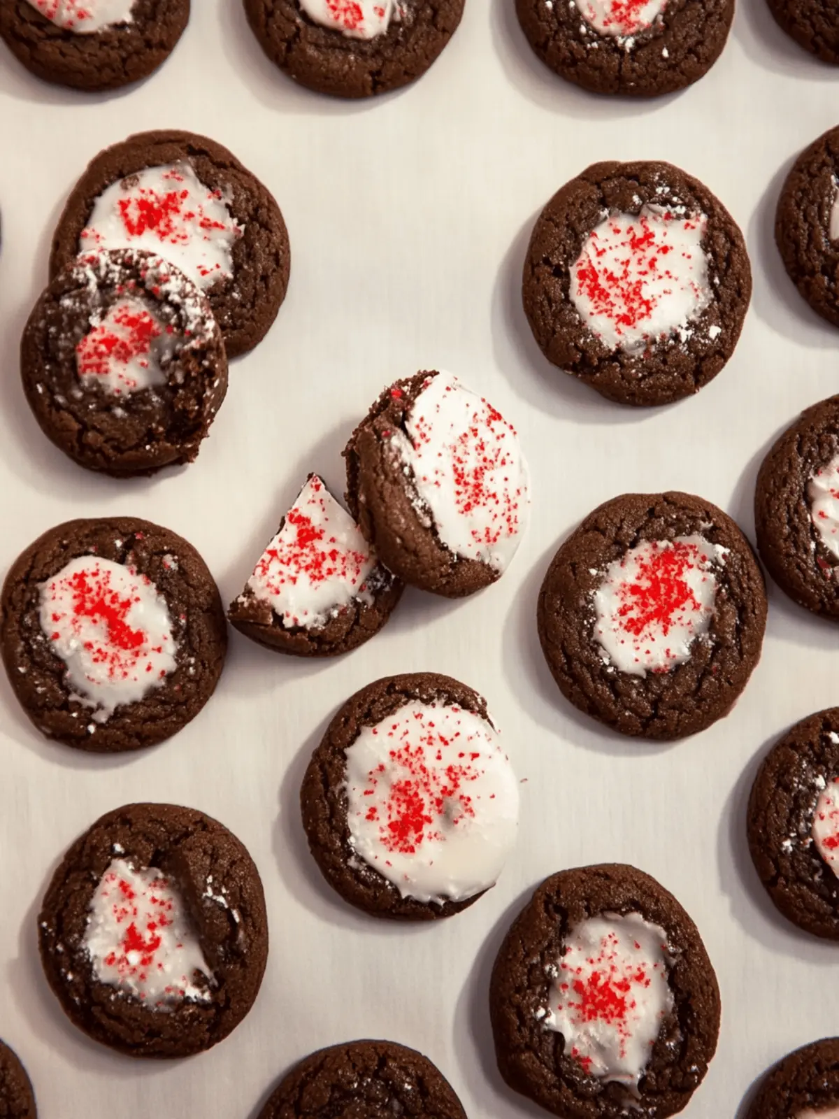 Chocolate Peppermint Cookies
