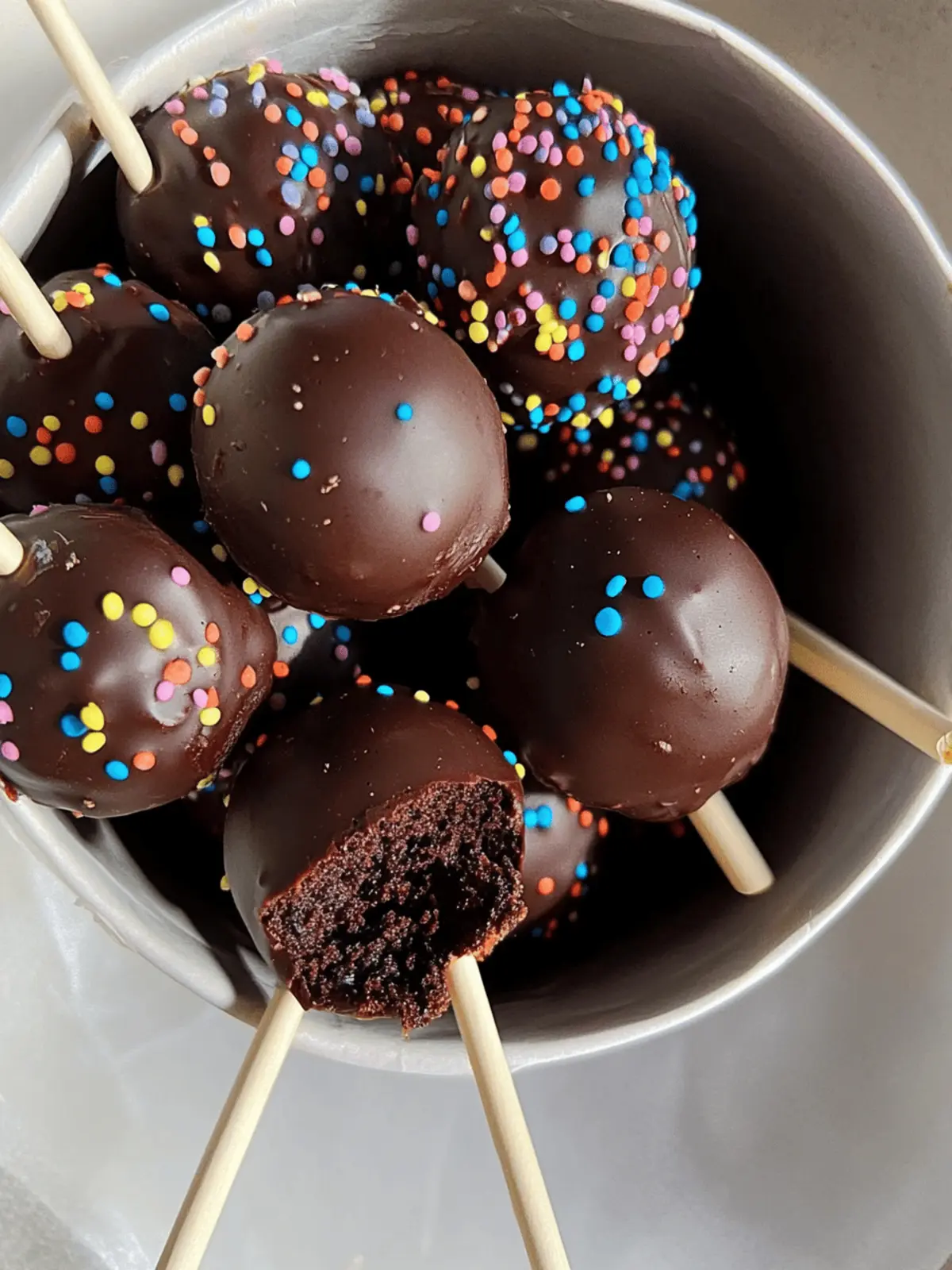 Chocolate Cake Pops