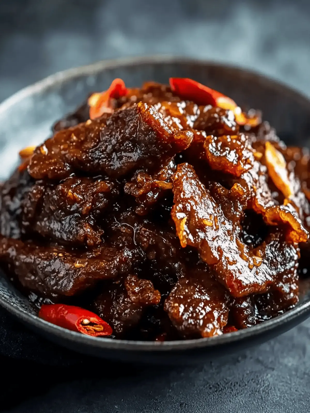 Crispy Chilli Beef
