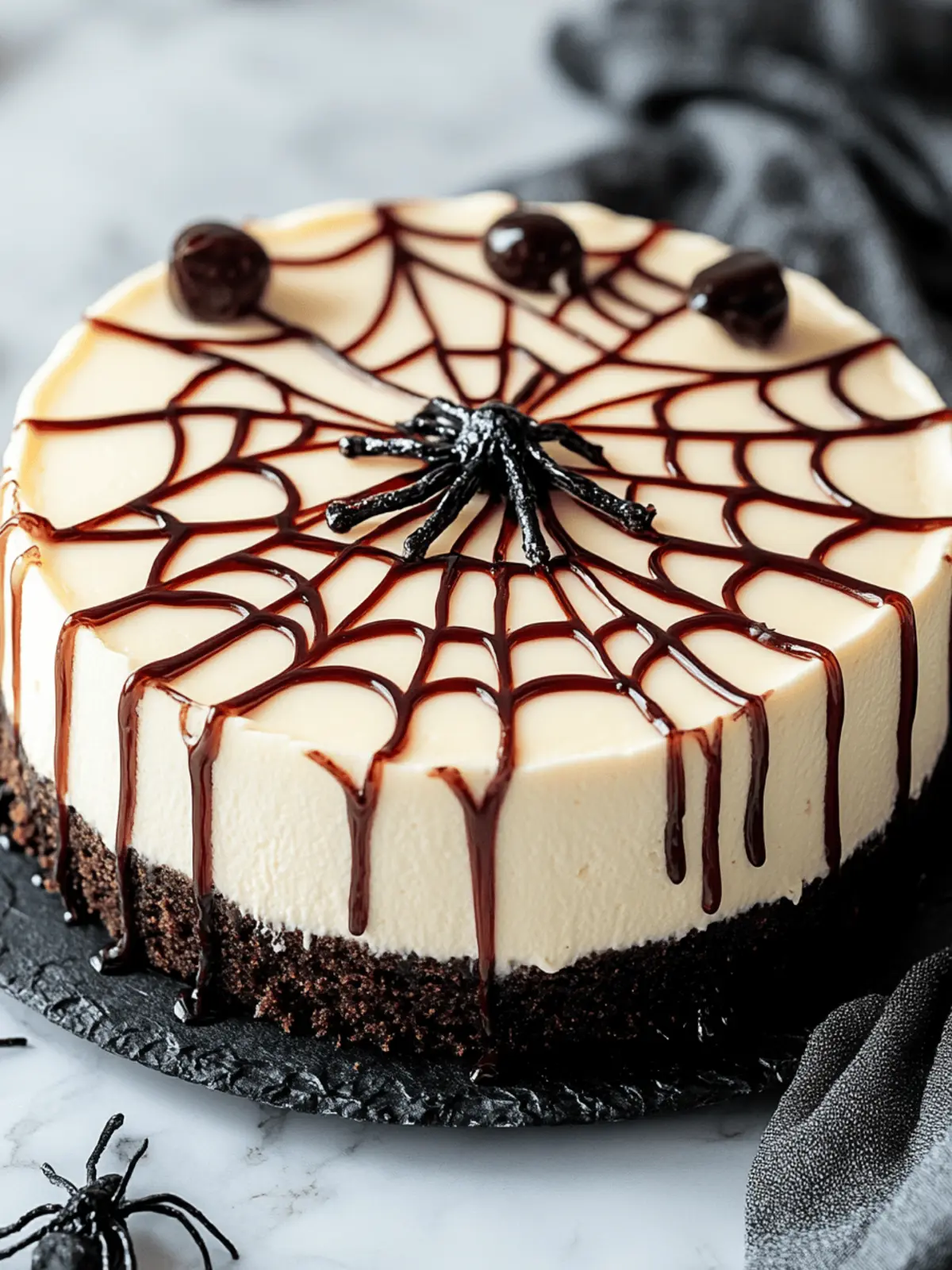 Spiderweb Cheesecake