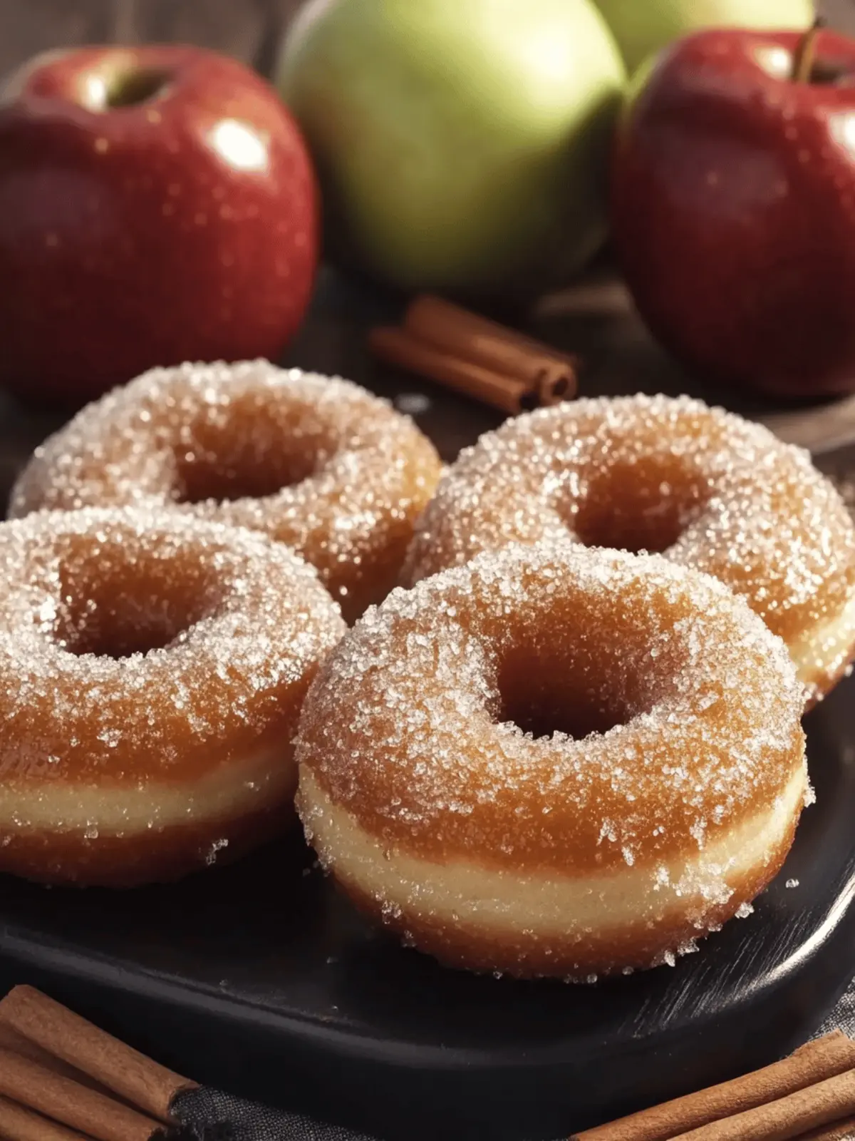Caramel Apple Cider Donuts