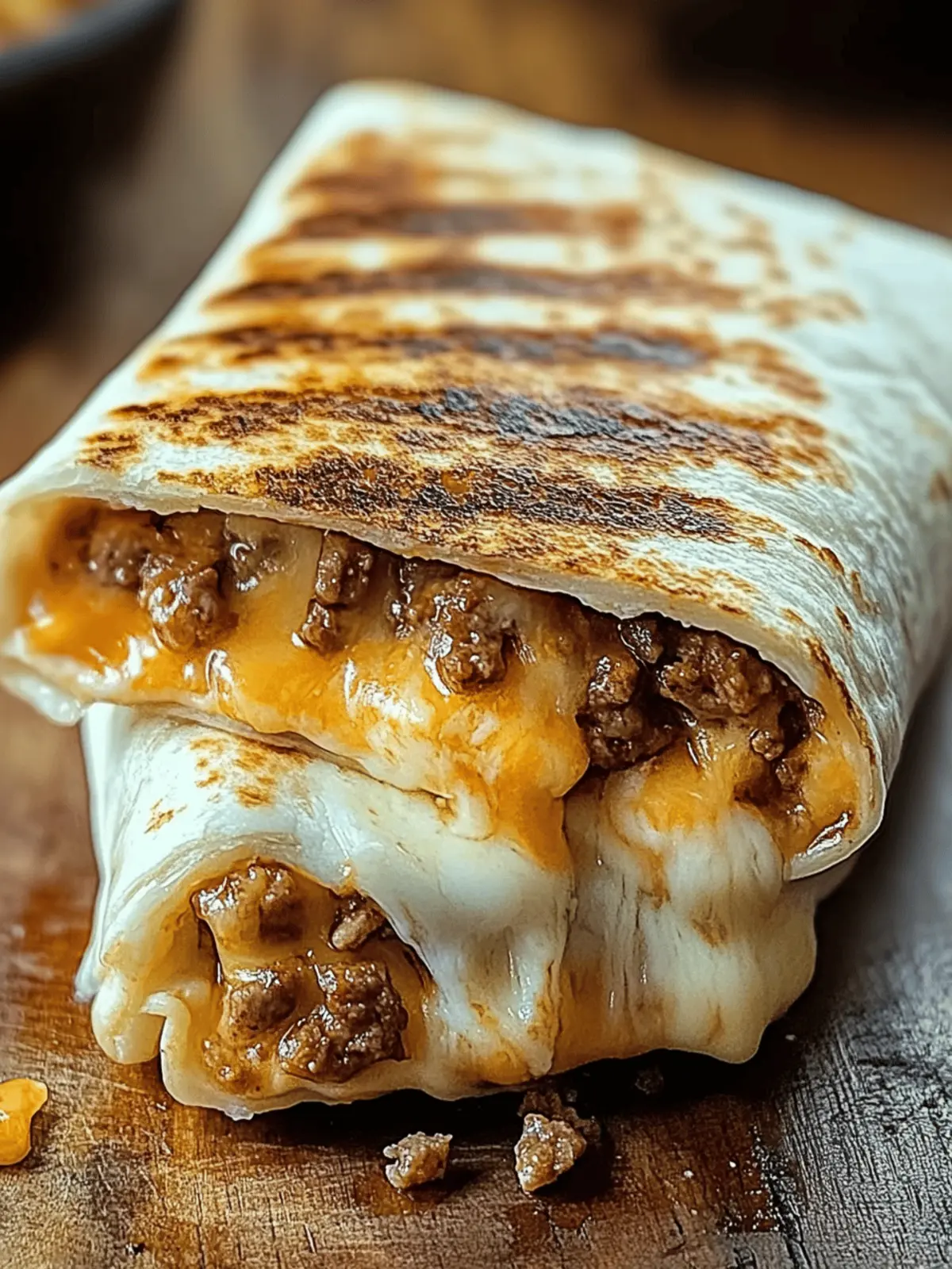 Grilled Cheese Burrito