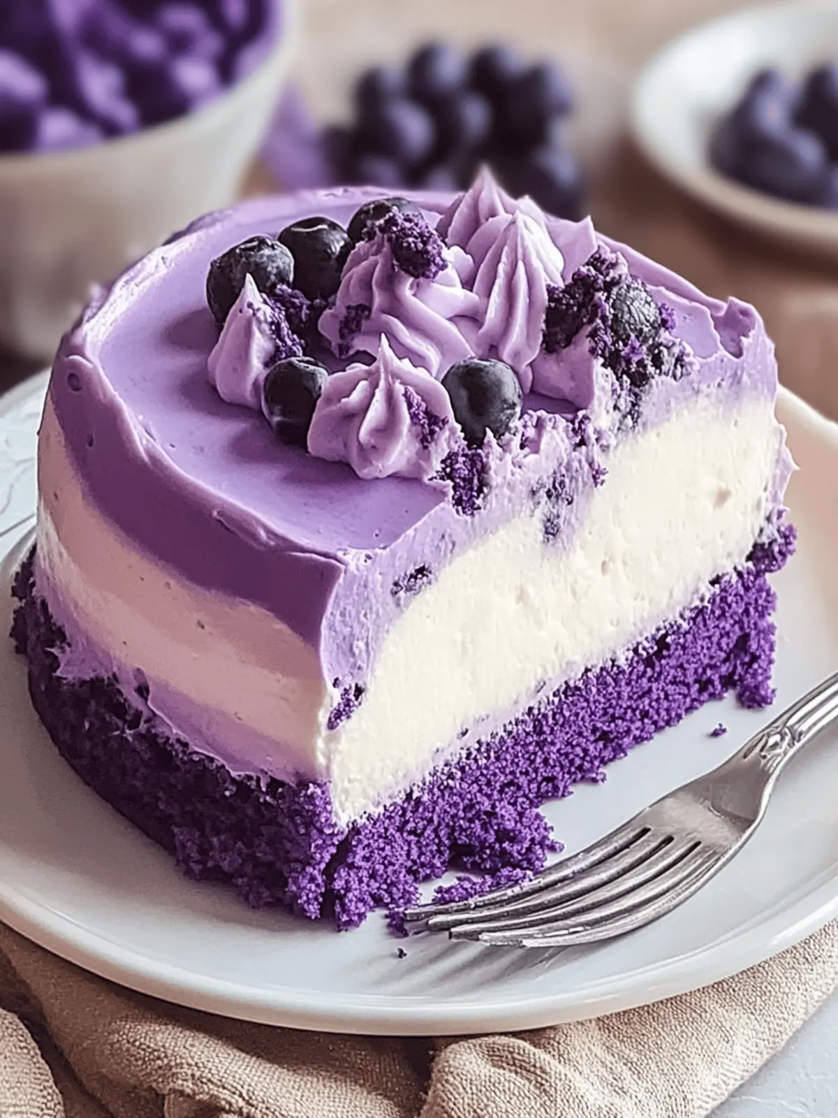 Ube Tres Leches Cake