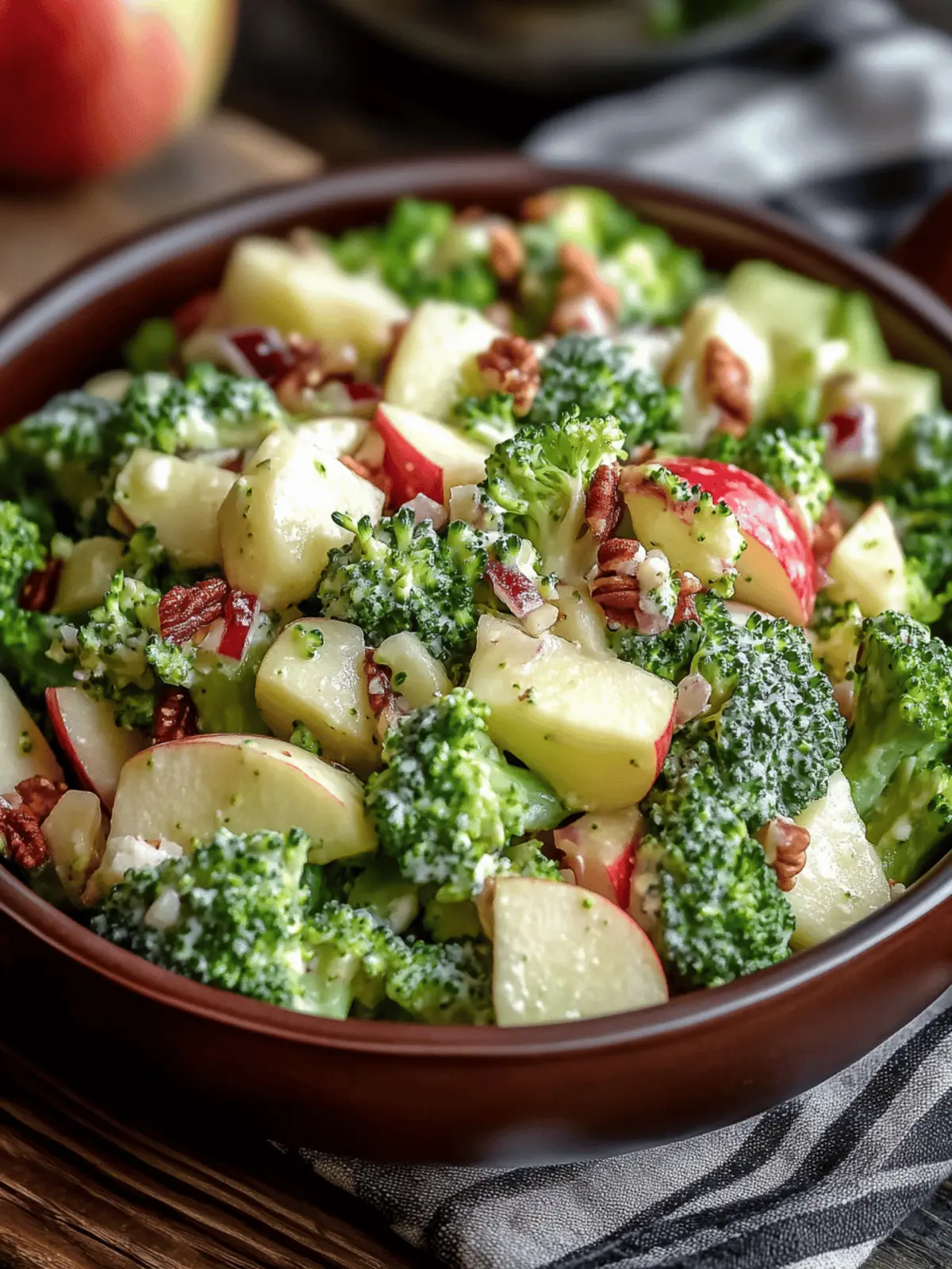 Honeycrisp Apple Broccoli Salad