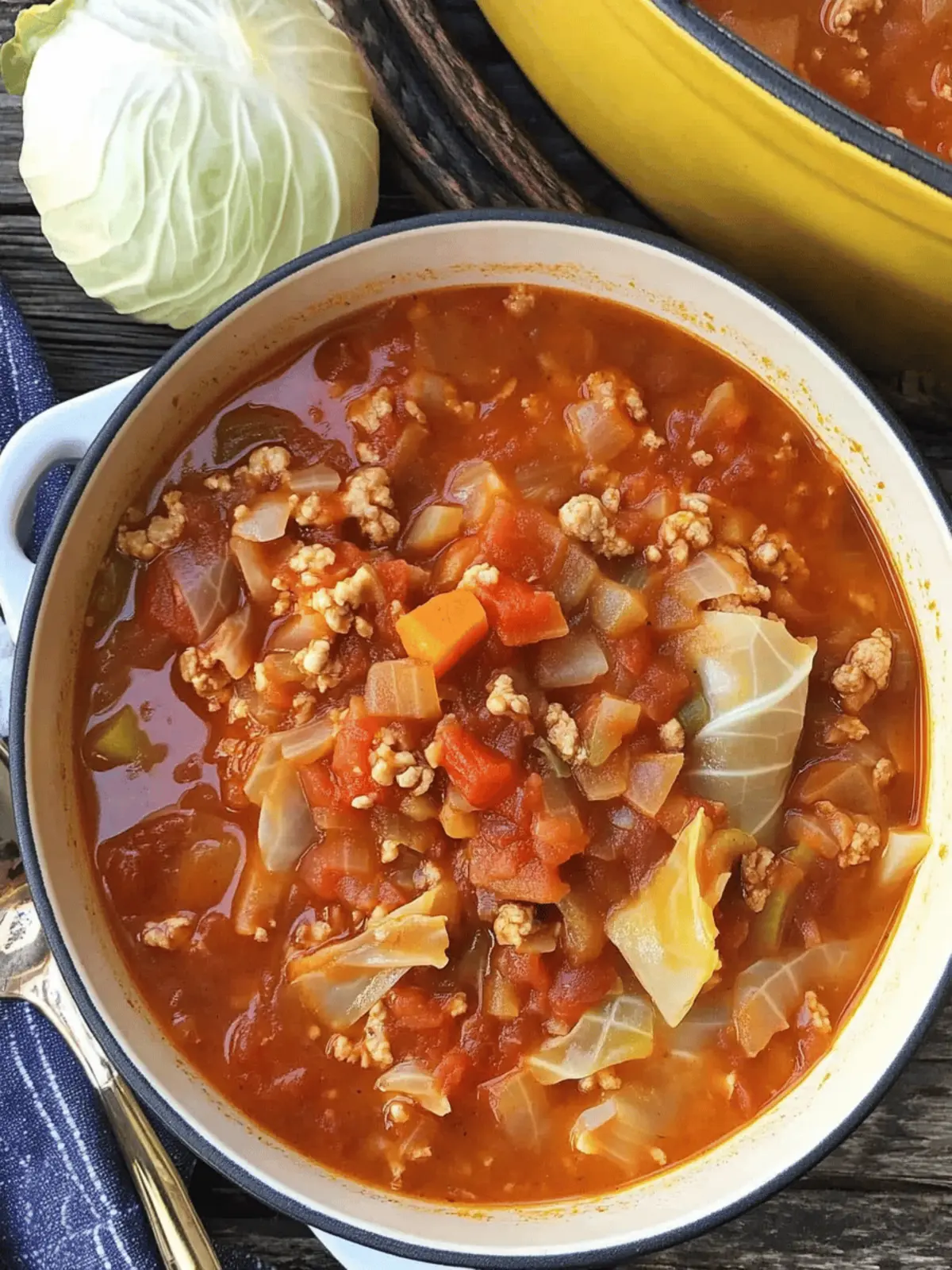 Cabbage Roll Soup