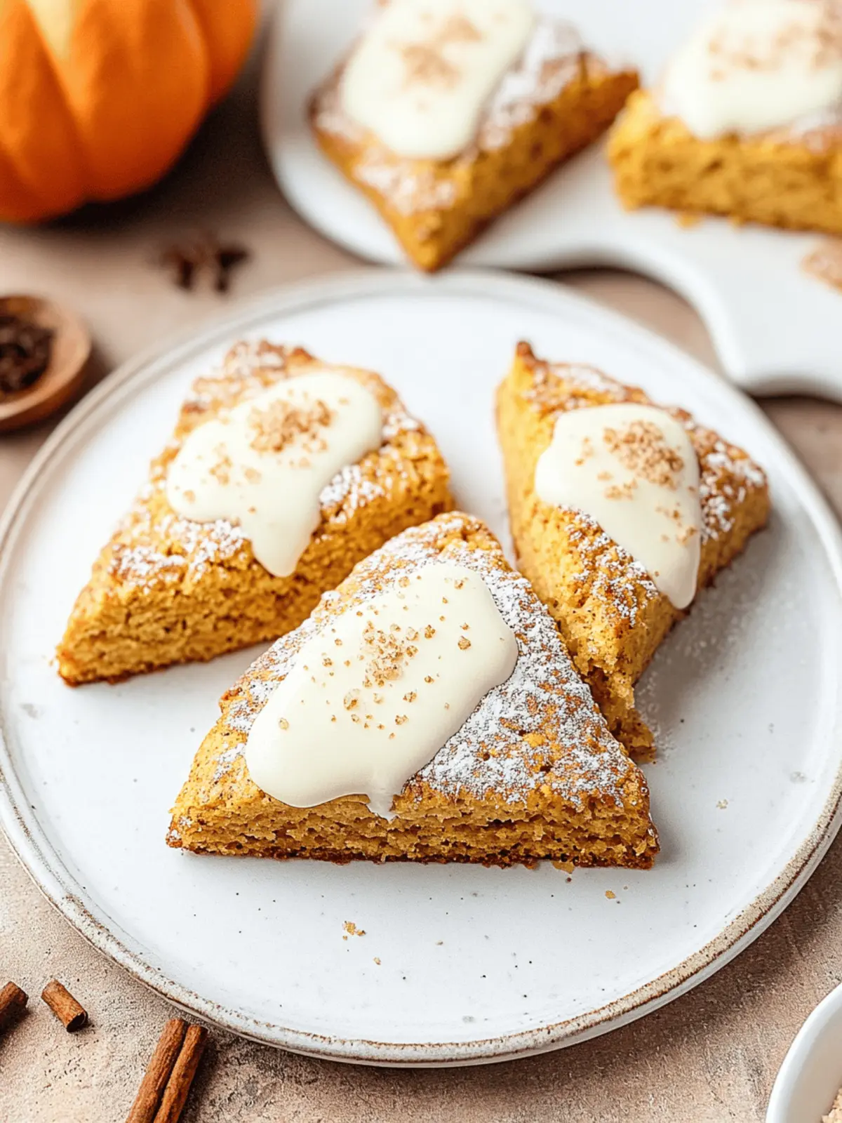 Pumpkin Scones