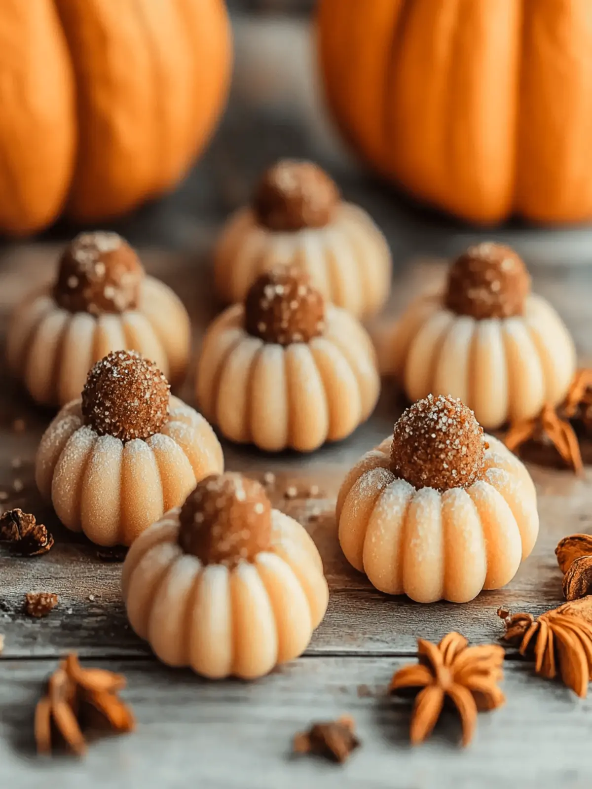 Pumpkin Cheesecake Truffles
